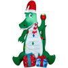 Holiday Living 5-FT Pre-Lit Christmas Alligator Holiday Inflatable