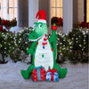 Holiday Living 5-FT Pre-Lit Christmas Alligator Holiday Inflatable