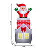 Gemmy 7-FT Animated Pop-Up Santa from Chimney Christmas Inflatable