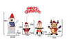 Holiday Living 4-Piece Pop-Up Holiday Scene Christmas Sculpture