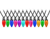 Gemmy LightShow 24-Count ColorMotion Multi-Function LED C9 Light String Multicolor