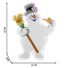 Warner Brothers Frosty The Snowman 32-in Yard Decoration with White LED Lights