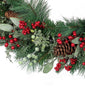 Holiday Living 30-in Indoor Green Berry Pine Artificial Christmas Wreath