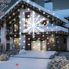 Gemmy LightShow Multi-function White Snowflurry & Static Light Show Projector