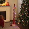 Mr. Christmas 50-inch Animatronic Santa's Scissor Lift Holiday Decor