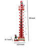 Mr. Christmas 50-inch Animatronic Santa's Scissor Lift Holiday Decor
