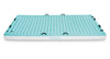Intex Water Lounge Inflatable Open Water Raft Blue 10ft 2in x 6ft x 7in