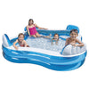 Intex 56475EP Swim Center Family Lounge Inflatable Pool 90" X 90" X 26"