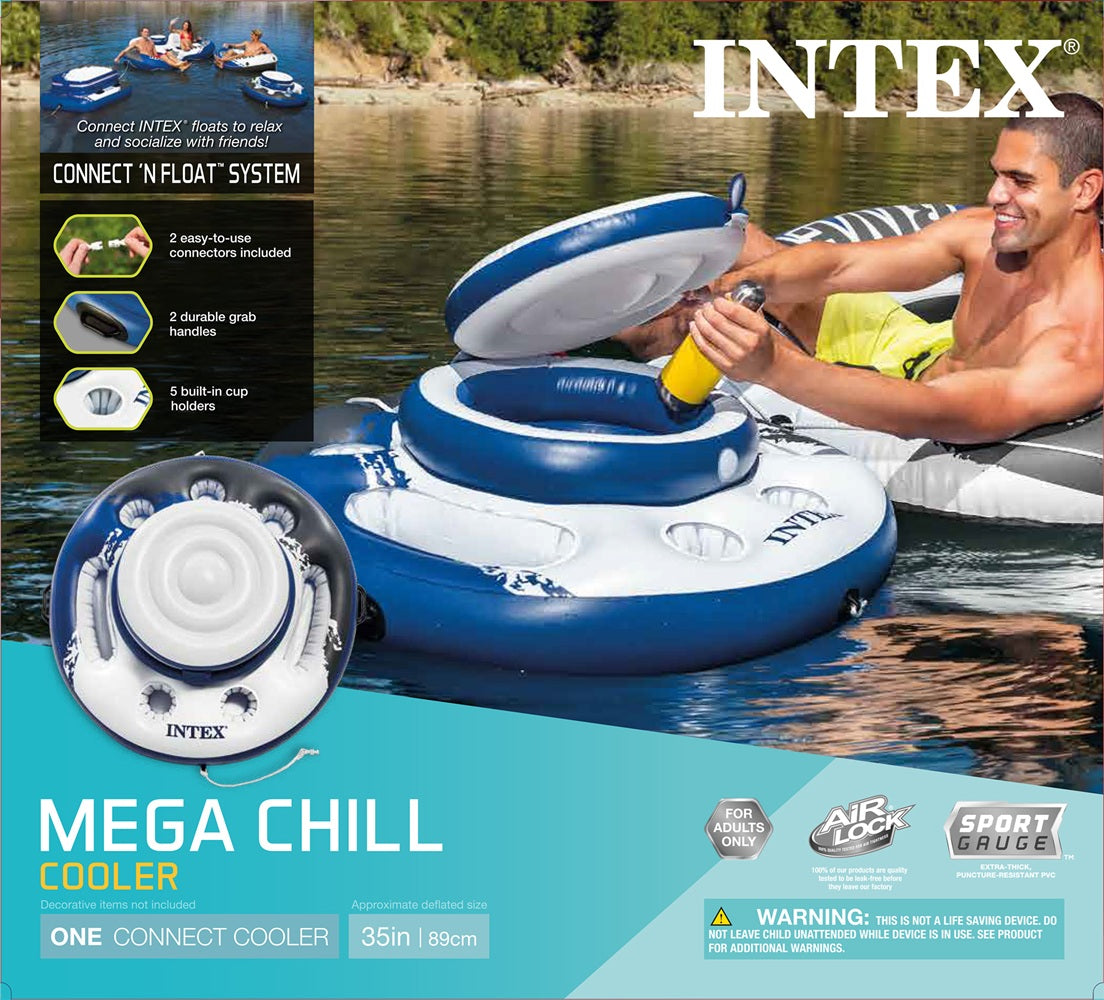 Intex Large Inflatable Cooler Intex Mega Chill Inflatable Floating Cooler | My Quick Buy