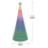 GE 12-foot RGB String Tech Tree with Color Changing LED Lights