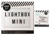 Heidi Swapp LightBox Mini Bundle: LightBox Letter Board and 100 Letters in White