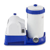 Bestway 58392E Flowclear 2500 GPH Above Ground Swimming Pool Water Filter Pump