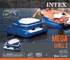 Intex Mega Chill II Inflatable Floating Cooler, 48" X 38"