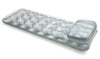 Intex 18-Pocket Suntanner Inflatable Floating Mat 74in x 28in Gray (2-Pack)