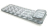 Intex 18-Pocket Suntanner Inflatable Floating Mat 74in x 28in Gray (2-Pack)