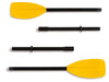 INTEX 48 inch Boat Paddles Ribbed French Oars Set of 2 Pairs 59623E