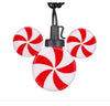 Disney Mickey Mouse Shimmering Magic Set of 12 White LED Plug-In String Lights 11FT