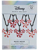 Disney Mickey Mouse Shimmering Magic Set of 12 White LED Plug-In String Lights 11FT