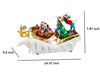 Disney 7.87-in Lighted Musical Resin Sleigh Figurine Holiday Decoration