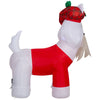 Holiday Living 3.5-ft Lighted Plaid Scottie Dog Christmas Inflatable