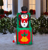 Holiday Living 5-FT Animated Penguin in a Jack-in-the-Box Christmas Inflatable