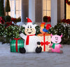 Holiday Living 6-ft Wide Lighted Barnyard Scene Christmas Inflatable