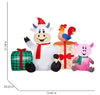 Holiday Living 6-ft Wide Lighted Barnyard Scene Christmas Inflatable