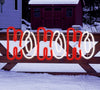 GE 13-inch StayBright LED Neon Flex HoHoHo Sign Decoration