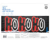 GE 13-inch StayBright LED Neon Flex HoHoHo Sign Decoration