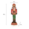 Holiday Living 8-FT Pop-Up Twinkling Nutcracker Yard with White LED Lights