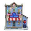 Carole Towne Lighted Town Post Office Christmas Village Scene 5968049