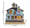 Carole Towne Cara's Chowder House Lighted Christmas Village Scene #5968055