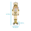 Holiday Living 6-FT Pop-Up Freedstanding Nutcracker Holdiay Decor with LEDs