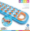 Intex 18-Pocket Suntanner Inflatable Lounge, 74" X 28", (Colors May Vary), (4-Pack)