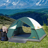 ASFANES 6-8 Person Dome Tents for Outdoor Camping 10.8 X 9.8 X 5.9 FT Army Green