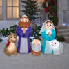 Gemmy 6.5-FT Wide Lighted Nativity Scene Christmas Inflatable
