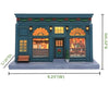 Carole Towne Holiday Hub Lighted Musical Building Village Scene