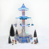 Carole Towne Nolan's Winter Tempest Swing Ride Lighted Musical Holiday Scene