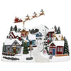 Carole Towne Gunther Hills Winter Hillside Lighted Musical Holiday Scene