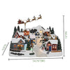 Carole Towne Gunther Hills Winter Hillside Lighted Musical Holiday Scene
