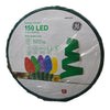 GE Energy Smart 150 LED C6 Faceted Lights Multi with Green Wire 49.6-FT