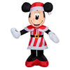 Gemmy 3.5FT Lighted Minnie Mouse in Striped Dress Christmas Inflatable