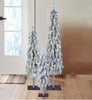 Holiday Living 60-in 3-Piece Holiday Flocked Tree Pre-lit LED Figurine