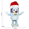 Gemmy Life-Size 4-ft Bluey Plush Musical Animatronic LED Holiday Decoration