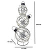 Disney 36-inch Prelit Stacked Ornament Mickey Holiday Yard Decoration