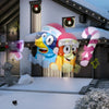 Gemmy Bluey Lightshow Projection Swirling Storm Multicolor Christmas Light