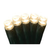 GE StayBright 600 LED Microbright String Lights Warm White Green Wire 124FT