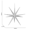 Gemmy Orchestra of Lights Color Changing 22-inch Moravian Star