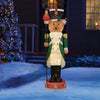 Holiday Living 5.5-FT LED Toy Soldier Bear Nutcracker Holiday Decoration