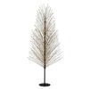GE 7 ft LED Twinkling Black Winterberry Branch Christmas Tree Decoration
